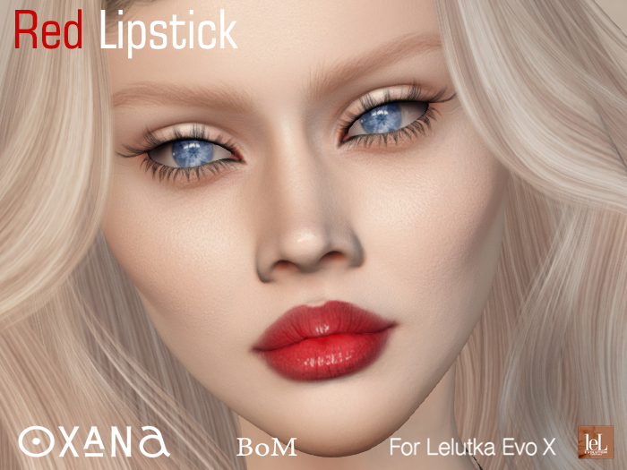 Second Life Marketplace Oxana Lips BoM EvoX